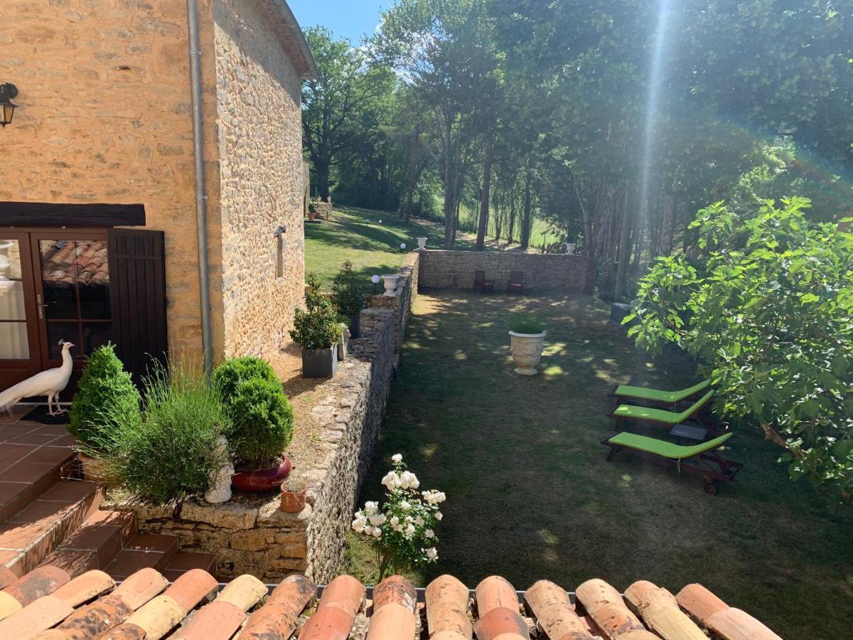 Le Noyer Residence B&B Le Bugue Bagian luar foto