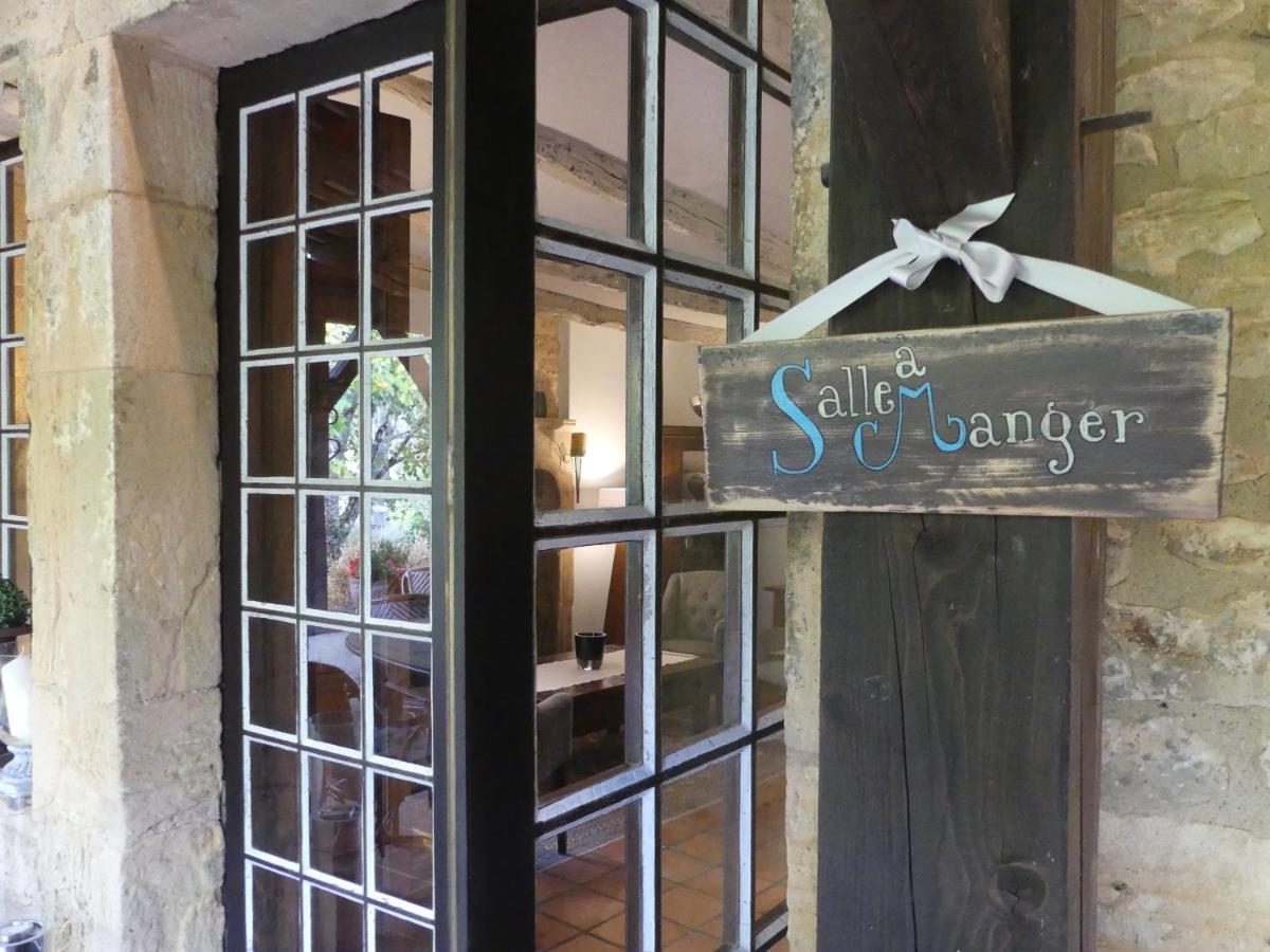 Le Noyer Residence B&B Le Bugue Bagian luar foto
